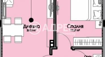 Двустаен апартамент, Бургас, Хоризонт, 681127, Снимка 3