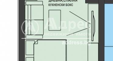 Едностаен апартамент, Бургас, Братя Миладинови, 585130, Снимка 2