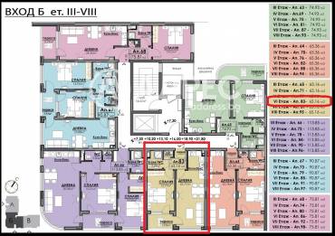 Двустаен апартамент, Бургас, Мадика, 670132, Снимка 1