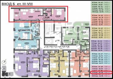 Тристаен апартамент, Бургас, Мадика, 670136, Снимка 1