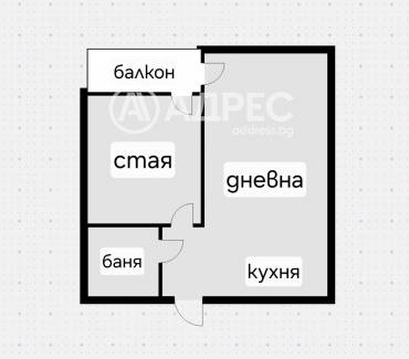 Двустаен апартамент, София, Студентски град, 679137, Снимка 1