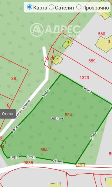 Парцел/Терен, Варна, м-ст Траката, 671139, Снимка 1