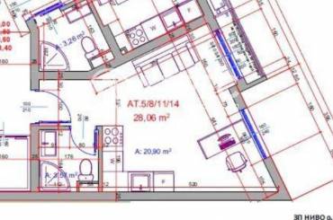 Едностаен апартамент, Бургас, Меден рудник - зона В, 656140, Снимка 1