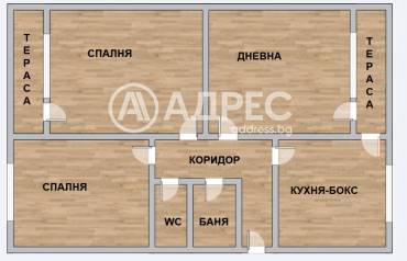 Тристаен апартамент, Варна, Техникумите, 675142, Снимка 1
