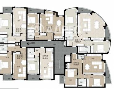 Тристаен апартамент, София, Витоша, 658143, Снимка 1