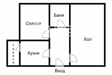 Двустаен апартамент, Пловдив, Христо Смирненски, 628147, Снимка 1