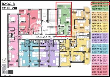 Едностаен апартамент, Бургас, Мадика, 670147, Снимка 1