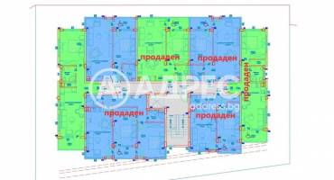 Двустаен апартамент, Бургас, Славейков, 679147, Снимка 3