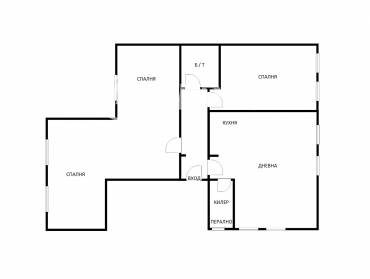 Многостаен апартамент, Варна, Зимно кино Тракия, 658149, Снимка 1