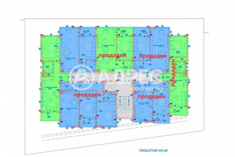 Двустаен апартамент, Бургас, Славейков, 679149, Снимка 3