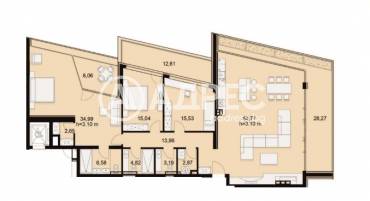 Многостаен апартамент, София, Симеоново, 653150, Снимка 1