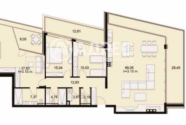 Многостаен апартамент, София, Симеоново, 653152, Снимка 1