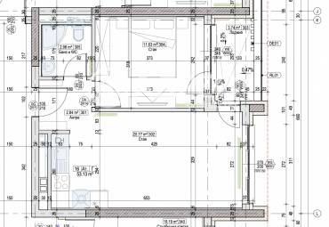 Двустаен апартамент, София, Сердика, 682154, Снимка 1