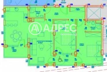 Тристаен апартамент, Бургас, Славейков, 679155, Снимка 1