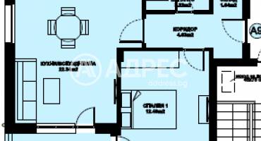 Двустаен апартамент, Благоевград, Изгрев, 674156, Снимка 1