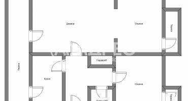 Тристаен апартамент, София, Докторска градина, 646157, Снимка 4