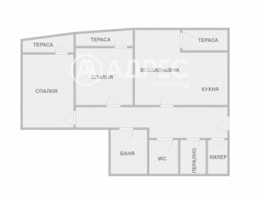 Тристаен апартамент, Варна, Бриз, 661159, Снимка 1