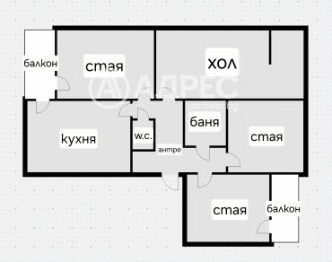 Многостаен апартамент, София, Хаджи Димитър, 683160, Снимка 1