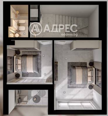 Тристаен апартамент, София, Манастирски ливади - изток, 671162, Снимка 2