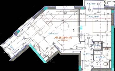 Двустаен апартамент, Бургас, Братя Миладинови, 672162, Снимка 1