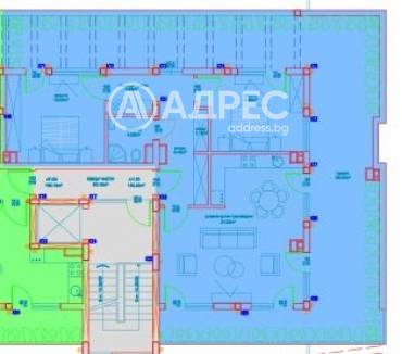 Тристаен апартамент, Бургас, Славейков, 679162, Снимка 1