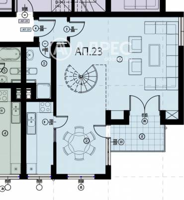 Тристаен апартамент, София, Манастирски ливади - запад, 635164, Снимка 2