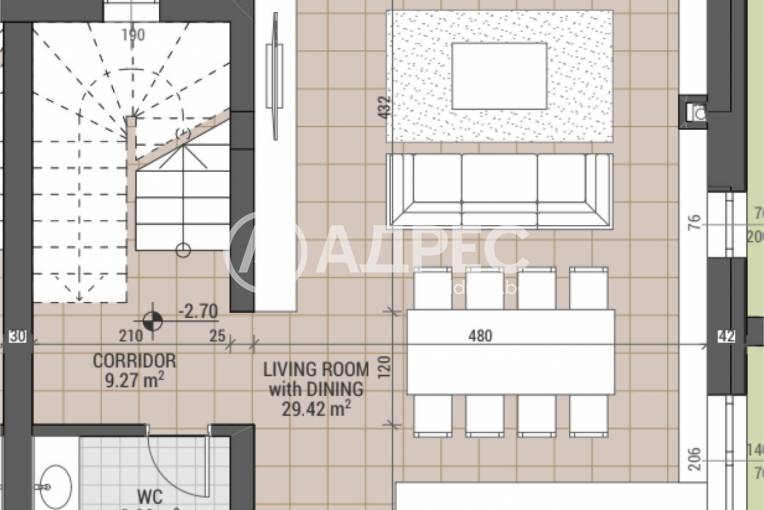 Къща/Вила, София, Камбаните, 684164, Снимка 2