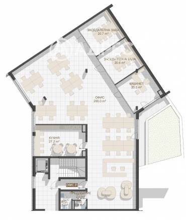 Офис, Пловдив, Център, 667165, Снимка 1