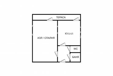 Двустаен апартамент, Варна, Младост 2, 689165, Снимка 1