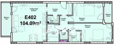 Двустаен апартамент, София, Полигона, 614169, Снимка 1