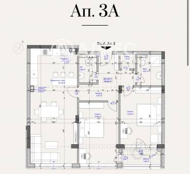 Тристаен апартамент, София, Лагера, 686173, Снимка 1