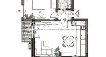 Двустаен апартамент, Варна, Изгрев, 683176, Снимка 2