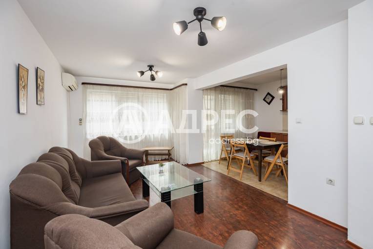 Тристаен апартамент, Варна, Зимно кино Тракия, 701178, Снимка 1