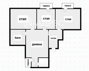 Многостаен апартамент, София, Център, 588180, Снимка 1