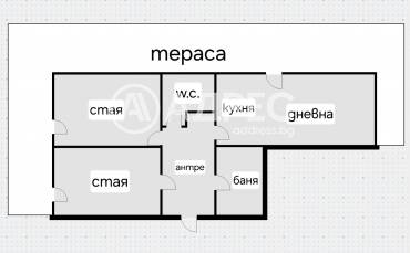Тристаен апартамент, София, Манастирски ливади - изток, 628181, Снимка 1