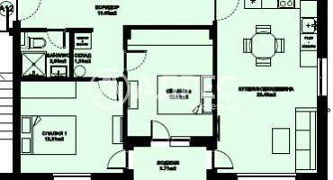 Тристаен апартамент, Благоевград, Изгрев, 674181