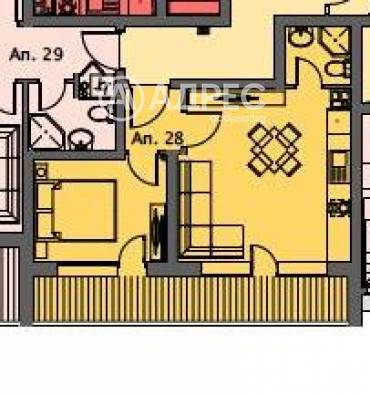 Двустаен апартамент, Стара Загора, Казански, 557182, Снимка 1