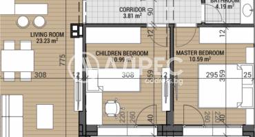 Тристаен апартамент, София, Камбаните, 684182, Снимка 3