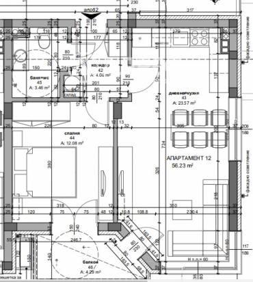 Двустаен апартамент, Поморие, местност Палеокастро, 646186, Снимка 1