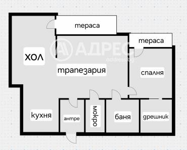 Тристаен апартамент, София, Манастирски ливади - изток, 628187, Снимка 1
