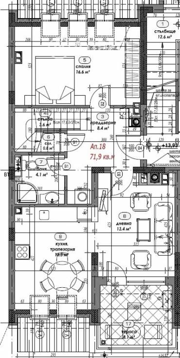 Многостаен апартамент, София, Овча купел 2, 698187, Снимка 1
