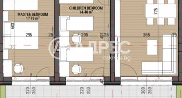 Тристаен апартамент, София, Камбаните, 684188, Снимка 3