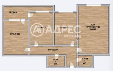Многостаен апартамент, Варна, Генералите, 702189, Снимка 1