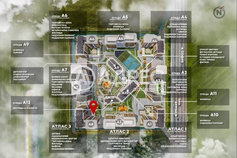 Двустаен апартамент, Бургас, Мадика, 670190, Снимка 5