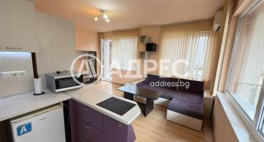 Едностаен апартамент, Варна, Цветен квартал, 689191, Снимка 4