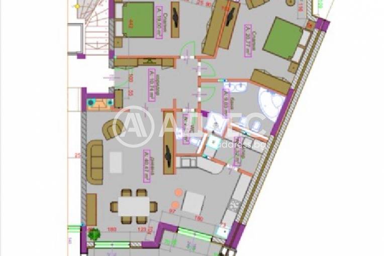 Многостаен апартамент, Варна, Бриз, 685193, Снимка 2