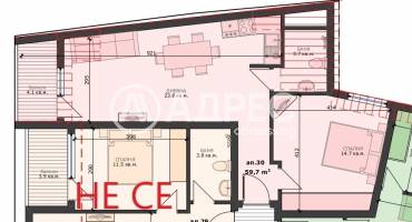 Двустаен апартамент, Варна, Погребите, 668197, Снимка 2