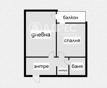 Двустаен апартамент, София, Витоша, 703198, Снимка 1