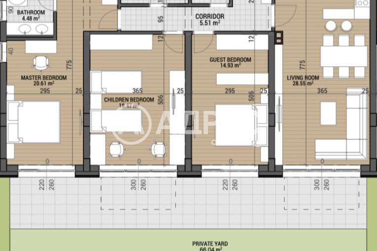 Многостаен апартамент, София, Камбаните, 684199, Снимка 3