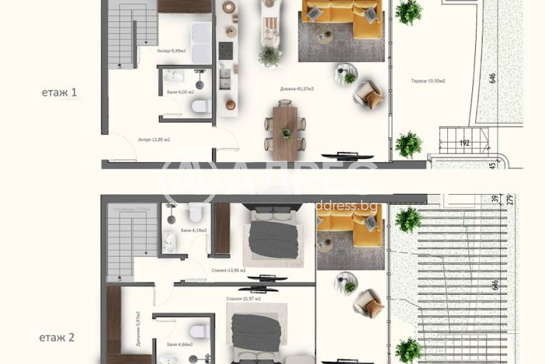 Многостаен апартамент, Варна, к.к. Чайка, 661201, Снимка 3